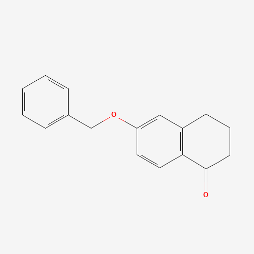 32263-70-0 6-(benzyloxy)-3,4-dihydronaphthalen-1(2H)-one chemical structure