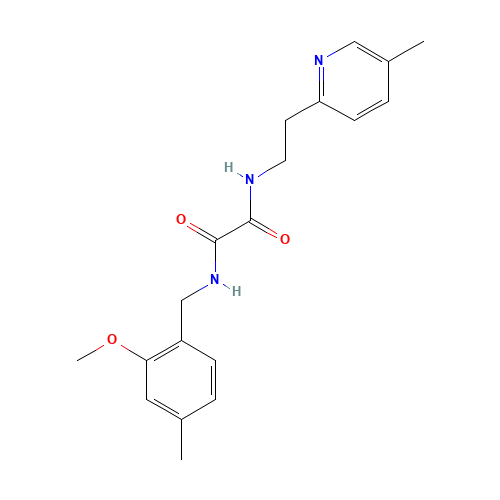 745047-94-3 Methoxymethylbenzylmethylpyridinylethyloxalamide chemical structure