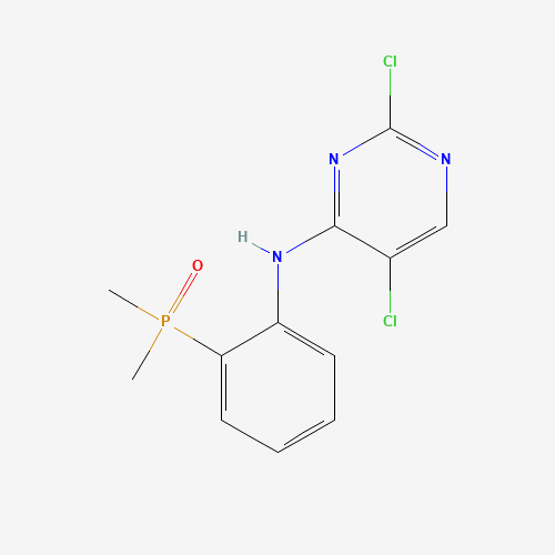 1197953-49-3 (2-((2,5-Dichloropyrimidin-4-yl)amino)phenyl)dimethylphosphine oxide chemical structure