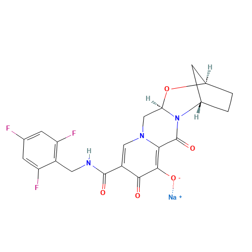 1807988-02-8 Bictegravir sodium chemical structure