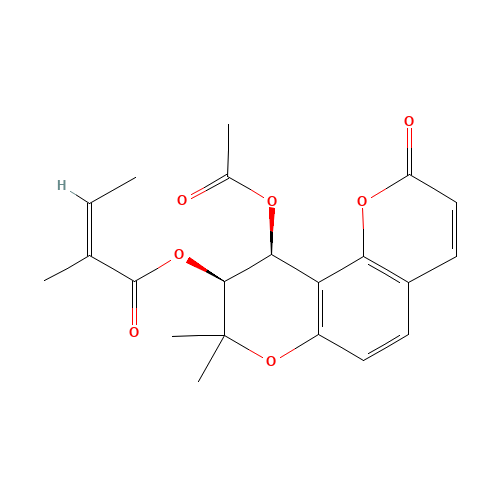 73069-27-9 (+)-Praeruptorin A chemical structure