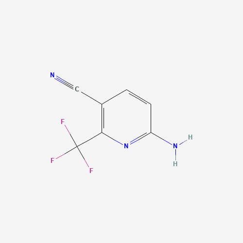 1233243-98-5 6-Amino-2-(trifluoromethyl)pyridine-3-carbonitrile chemical structure