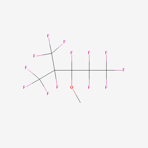 132182-92-4 Pentane, 1,1,1,2,2,3,4,5,5,5-decafluoro-3-methoxy-4-(trifluoromethyl)- chemical structure