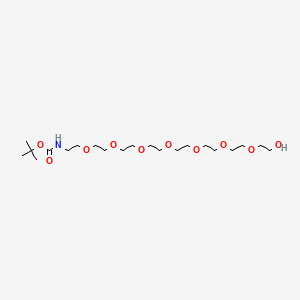 1345337-22-5 N-Boc-PEG8-alcohol chemical structure
