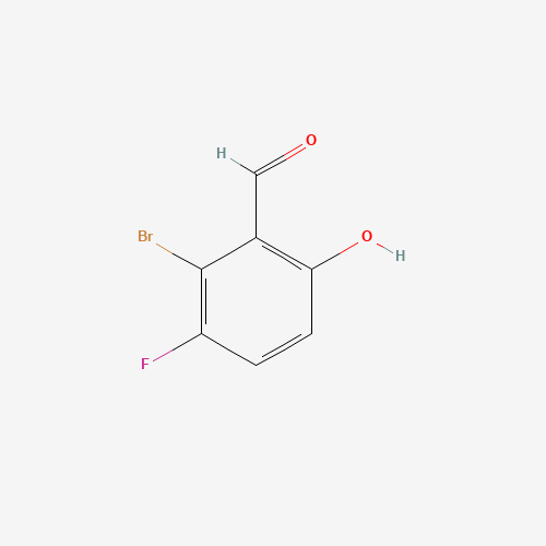 1427382-15-7 2-Bromo-3-fluoro-6-hydroxybenzaldehyde chemical structure