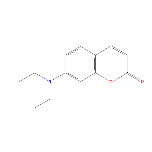 20571-42-0 2H-1-Benzopyran-2-one, 7-(diethylamino)- chemical structure