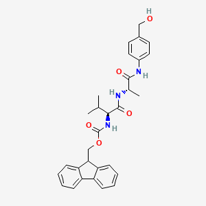 1394238-91-5 Fmoc-Val-Ala-PAB chemical structure