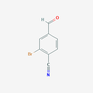 89891-70-3 2-Bromo-4-formylbenzonitrile chemical structure