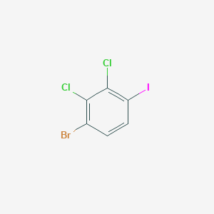 1000574-05-9 1-Bromo-2,3-dichloro-4-iodobenzene chemical structure