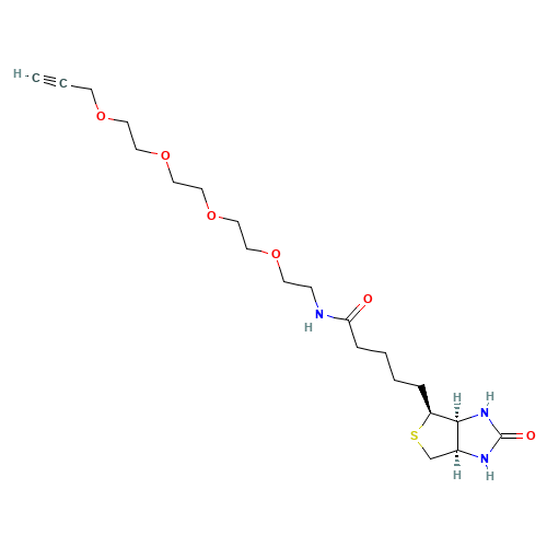 1262681-31-1 Biotin-PEG4-Alkyne chemical structure
