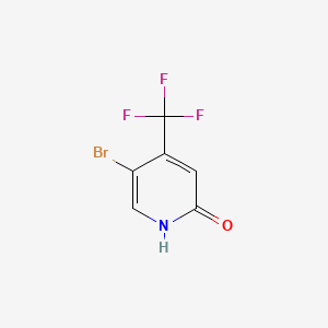 109919-32-6 5-Bromo-4-(trifluoromethyl)pyridin-2-ol chemical structure