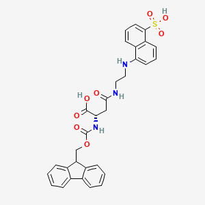 182253-73-2 Fmoc-Asp(Edans)-OH chemical structure