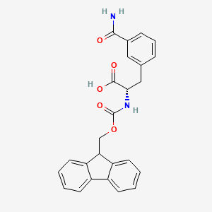959573-22-9 Fmoc-L-3-Carbamoylphe chemical structure