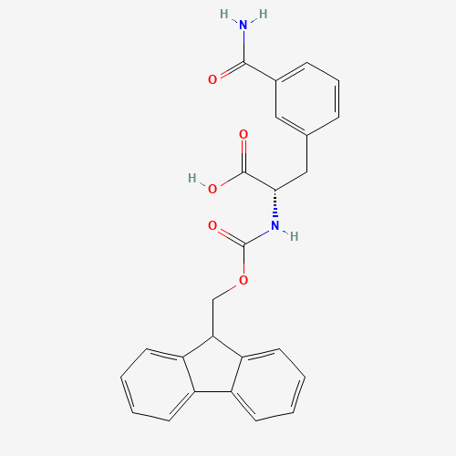 959573-22-9 Fmoc-L-3-Carbamoylphe chemical structure