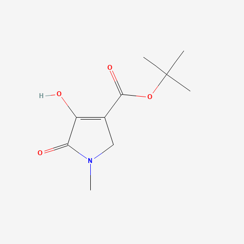 2309413-52-1 Tert-butyl 4-hydroxy-1-methyl-5-oxo-2,5-dihydro-1H-pyrrole-3-carboxylate chemical structure