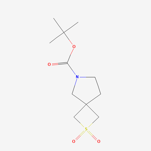 2387123-36-4 Tert-butyl 2-thia-6-azaspiro[3.4]Octane-6-carboxylate 2,2-dioxide chemical structure
