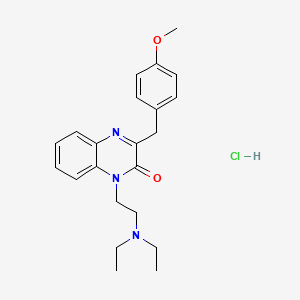 55750-05-5 Caroverine hydrochloride chemical structure
