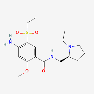 71675-92-8 (S)-amisulpride chemical structure