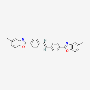 2397-00-4 4,4'-Bis(5-methyl-2-benzoxazolyl)stilbene chemical structure