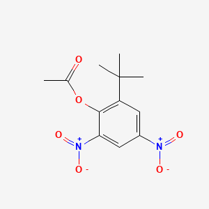 3204-27-1 Dinoterb acetate chemical structure