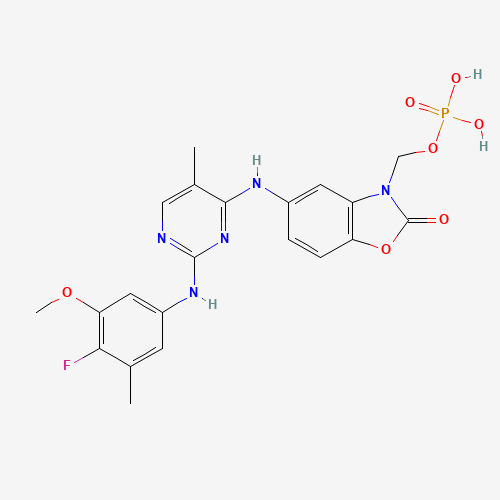 1237168-58-9 Fosifidancitinib chemical structure
