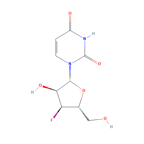 57944-13-5 3'-Deoxy-3'-fluorouridine chemical structure
