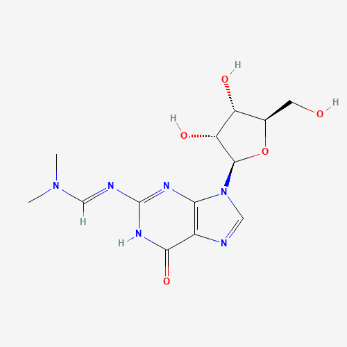 17331-16-7 N-[(Dimethylamino)methylene]-Guanosine chemical structure